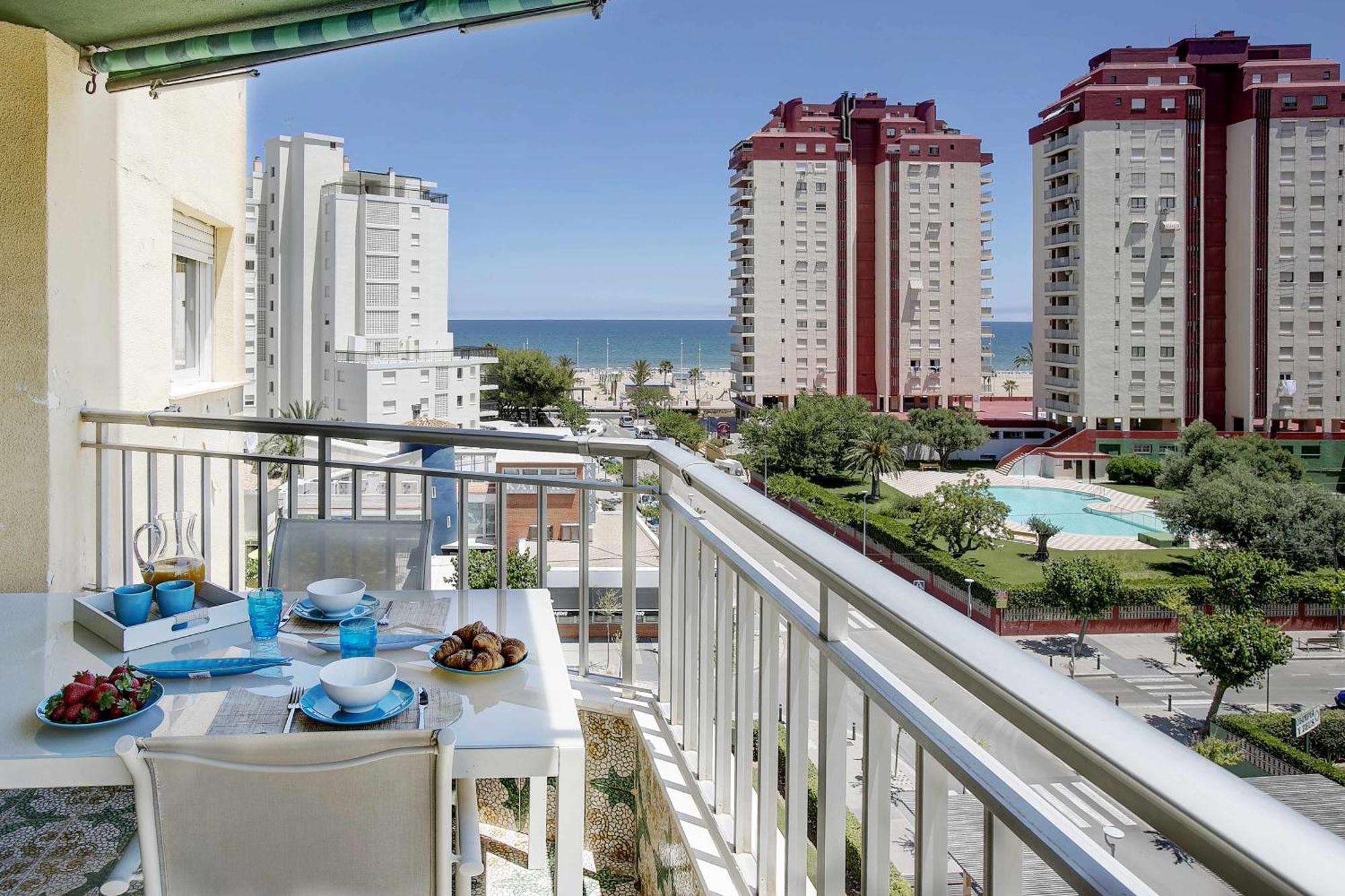 Apartamento TOKIOMAR Playa Gandia Bagian luar foto